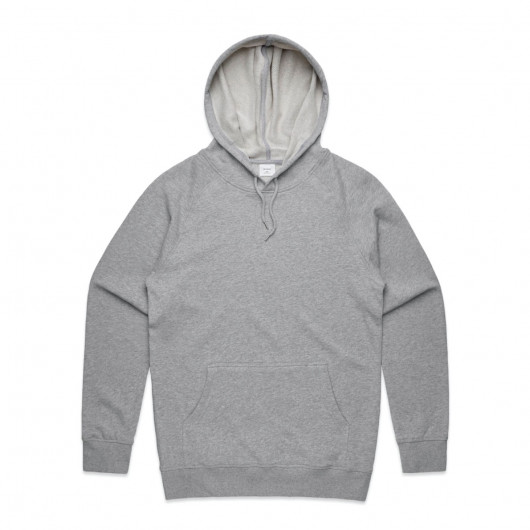 AS Colour Mens Premium Hood Grey Marle